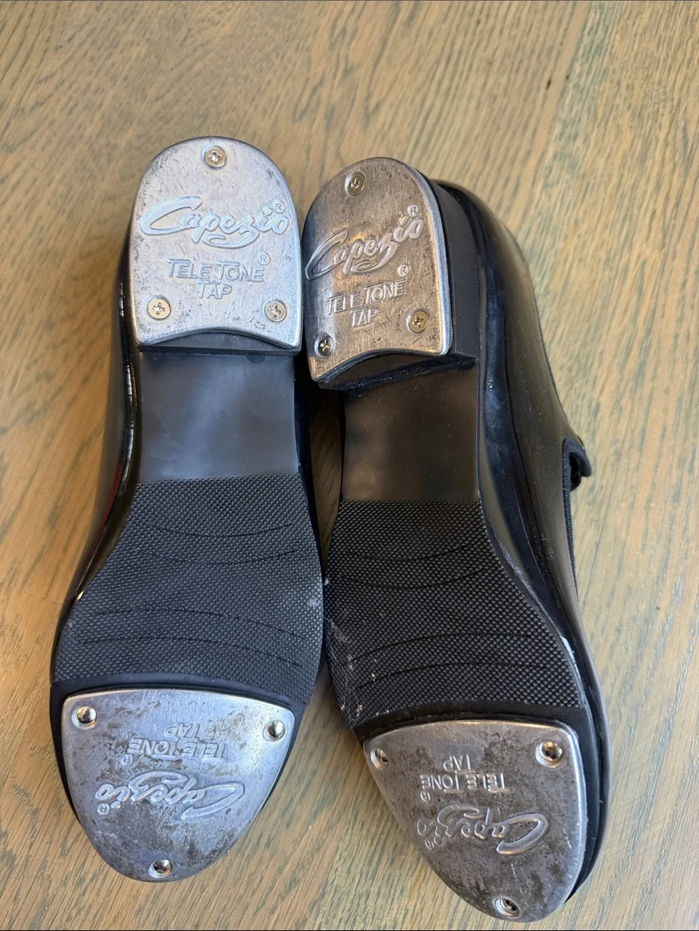 Capezio Black Patent tap shoes